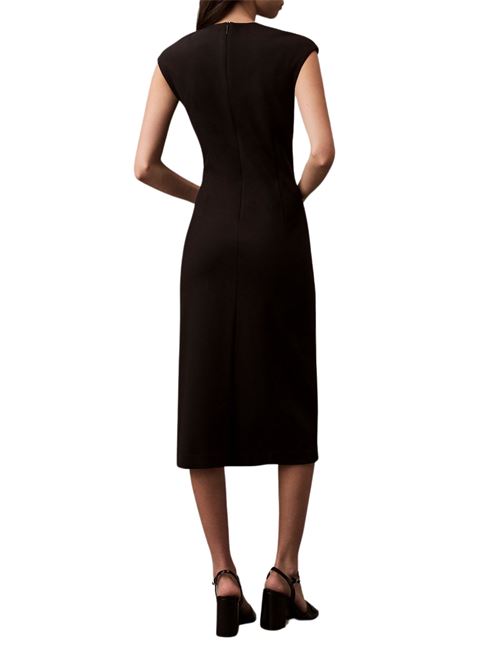Abito donna nero in viscosa Calvin Klein | LV044B012GUB1